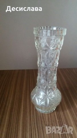 Ваза от оловен кристал от времето на социализма 