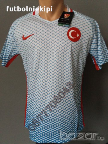 ПРОМО - Турция гостуващи бяло/сини тениски ЕВРО 2016 