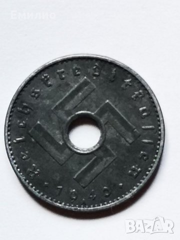 XXXRARE WW2 10 PHENING 1940 , снимка 3 - Нумизматика и бонистика - 25402727