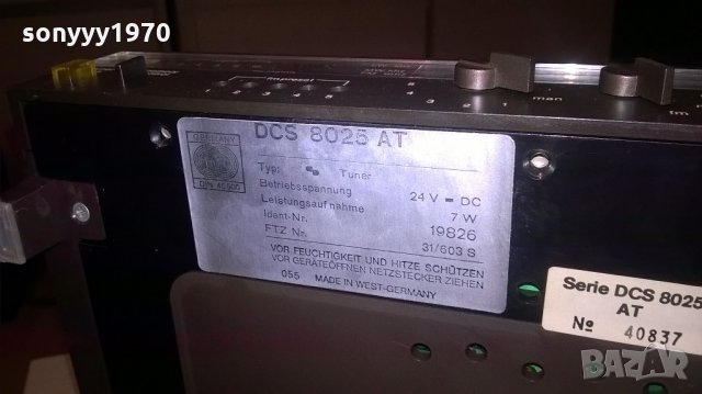 schneider dcs8025at hifi stereo tuner-west germany, снимка 12 - Ресийвъри, усилватели, смесителни пултове - 22100702