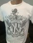 Мъжка тениска Calvin Klein Royal Crest White S Small, снимка 3