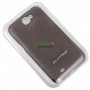 Калъф за телефон метален за Samsung Note2 - черен, снимка 1