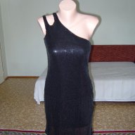 Искряща черна рокля Next, снимка 1 - Рокли - 11689952