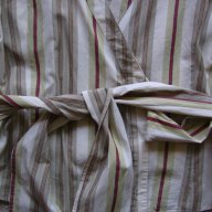 Раирана риза с дълъг колан Jean Basic, снимка 2 - Ризи - 12614284