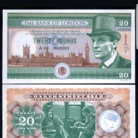 Great Britain £ 20 Pounds 2016 Private Issue Sherlock Holmes UNC, снимка 7 - Нумизматика и бонистика - 21858496