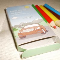 Детска чанта и цветни моливи, снимка 5 - Кенгура и ранички - 22171006
