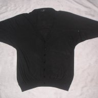 Черна тънка жилетчица на Н&М с прилеп ръкав, снимка 1 - Жилетки - 18162223