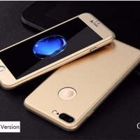 360 градуса мат калъф кейс за IPhone  7 Plus,  8 Plus, снимка 3 - Калъфи, кейсове - 23009188