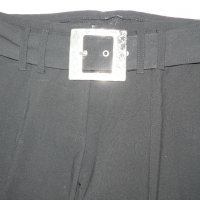 Панталон – Черен, странични ципове – S/M, снимка 9 - Панталони - 22637484