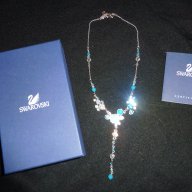 Колие SWAROVSKI, снимка 1 - Колиета, медальони, синджири - 13550203