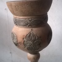 стара дървена купа, снимка 3 - Антикварни и старинни предмети - 23809804