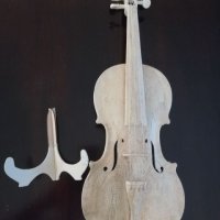 Състарена цигулка. , снимка 2 - Декорация за дома - 25121034