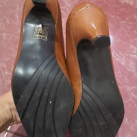 Намалени Обувки MIMAPIES естествена кожа, снимка 3 - Дамски обувки на ток - 22798696