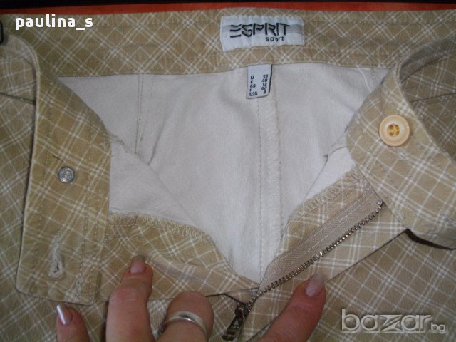 Дънков панталон с висока талия ”Esprit” / унисайз , снимка 10 - Панталони - 15191005