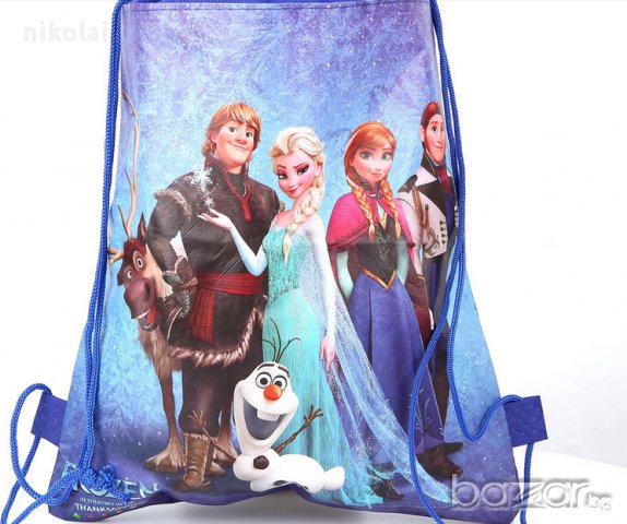 Разпродажба !!! Раница-чанта на Замръзналото-леденото кралство Eлза и Aна Froozen, снимка 2 - Кенгура и ранички - 10189363