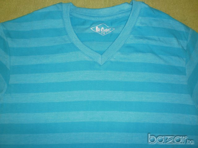 Оригинална детска тениска с къс ръкав LEE COOPER размер 7-8,намалена /години/, нова , снимка 3 - Детски тениски и потници - 7327293