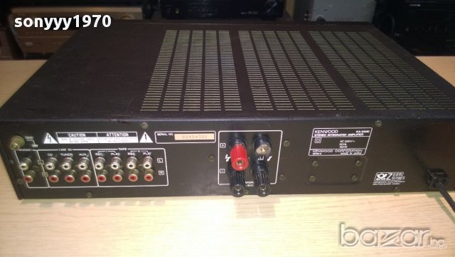 kenwood ka-550d stereo amplifier-made in japan-внос швеицария, снимка 12 - Ресийвъри, усилватели, смесителни пултове - 9778414