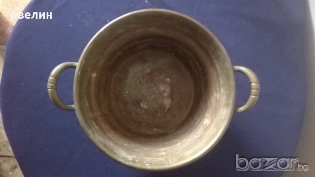 бронзов /месингов/ съд, снимка 2 - Антикварни и старинни предмети - 20334187