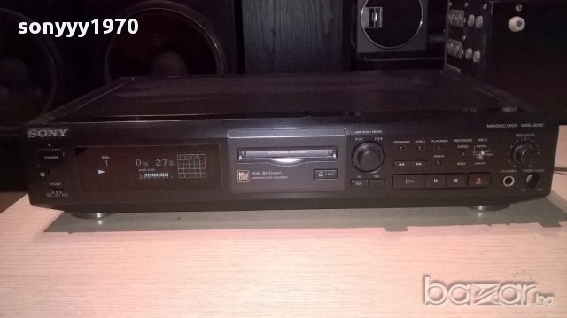 Sony mds-je510 minidisc deck-made in japan-внос швеицария