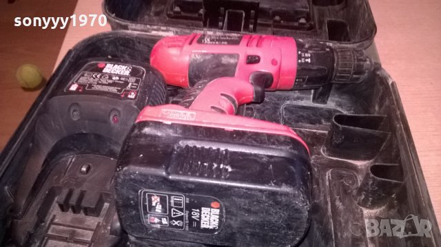 Black & decker-винтоверт/ударна бормашина-внос англия, снимка 13 - Винтоверти - 22744894