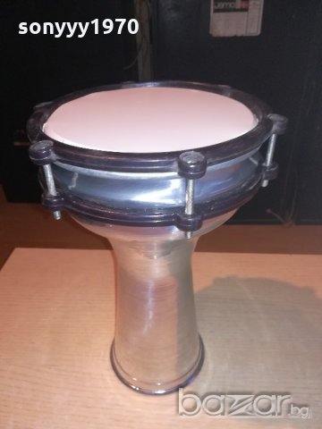 НОВА тарамбука с бяла ударна част-алуминиева-30х20см, снимка 11 - Ударни инструменти - 21167382