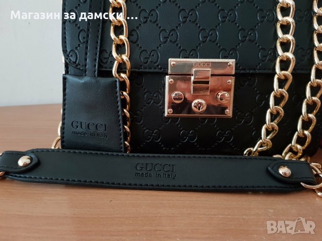 gucci Дамска чанта лукс модел 2018 Код 008, снимка 10 - Чанти - 23649794