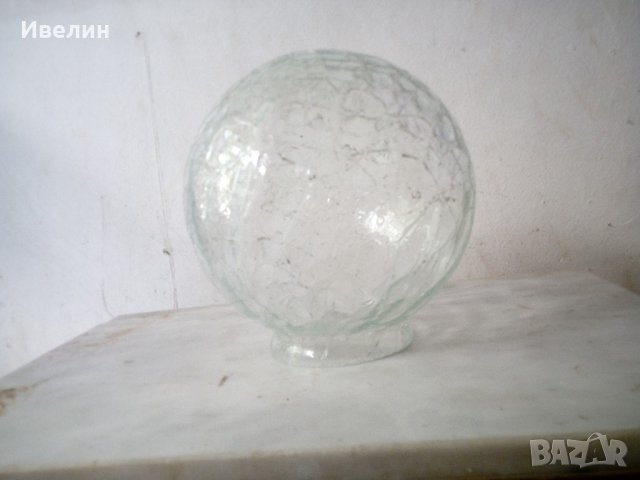 пет стари стъкла за полилей арт деко