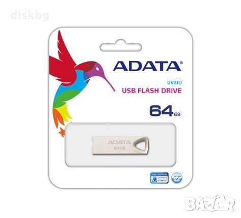 Нова USB 64GB Flash памет ADATA UV 210 - запечатана, снимка 1 - USB Flash памети - 25499853