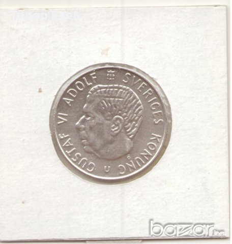 ++Sweden-1 Krona-1963 U-KM# 826-Gustaf VI Adolf-silver++, снимка 1 - Нумизматика и бонистика - 17552113