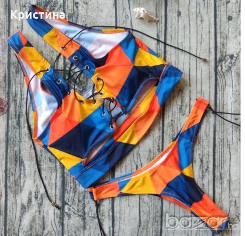 Бански костюм с бюстие различни десени и размери, снимка 6 - Бански костюми - 20875636