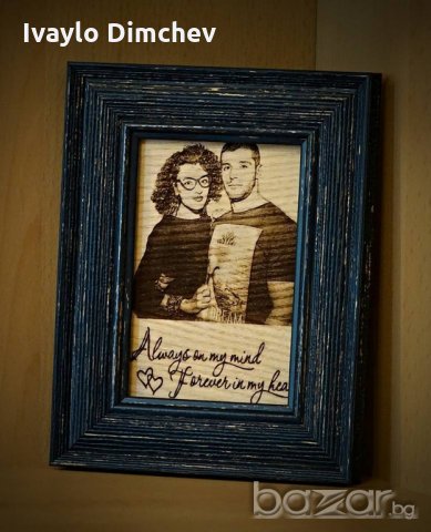 Гравирана снимка върху дърво, снимка 6 - Картини - 17879801