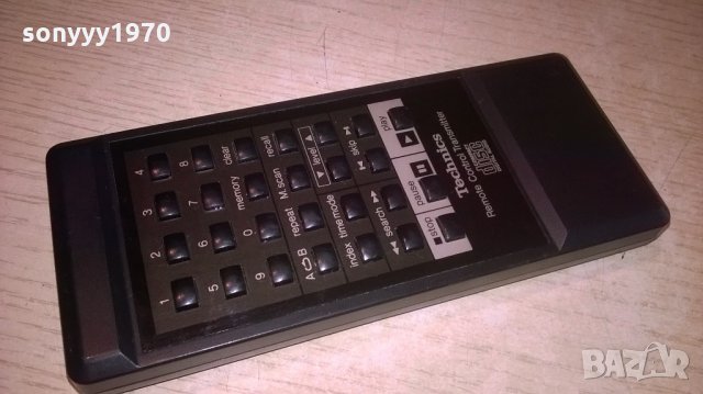 technics cd remote-made in japan-внос швеицария, снимка 5 - Ресийвъри, усилватели, смесителни пултове - 21820622