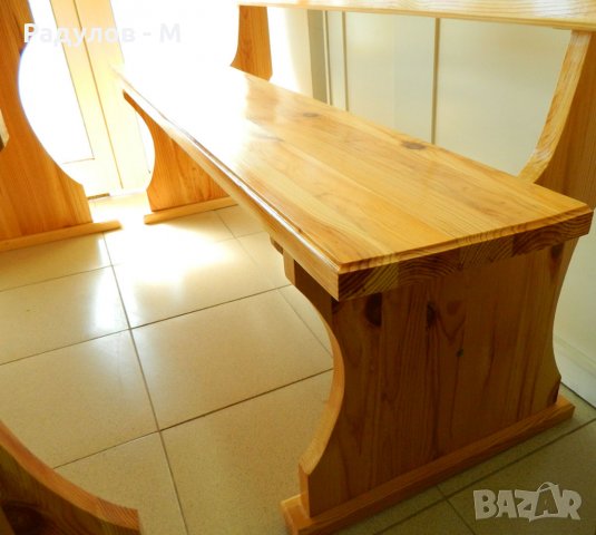 Баварски комплект 120см чам, снимка 6 - Столове - 22344867