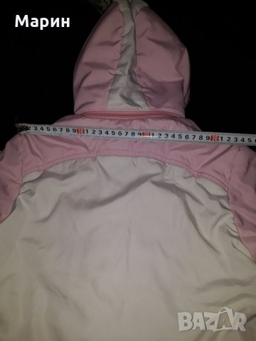 Детско розово яке есенно зимно, снимка 2 - Детски якета и елеци - 23060399