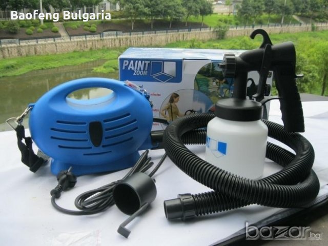Най-добра оферта! Нов PAINT ZOOM 650W пистолет за бързо и гладко боядисване