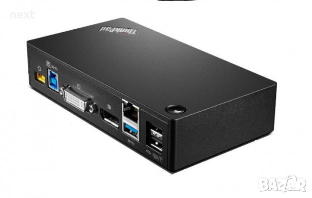 Докинг станция Lenovo ThinkPad USB 3.0 Pro Dock 40A7 + Зарядно + Гаранция, снимка 2 - Лаптоп аксесоари - 24974432