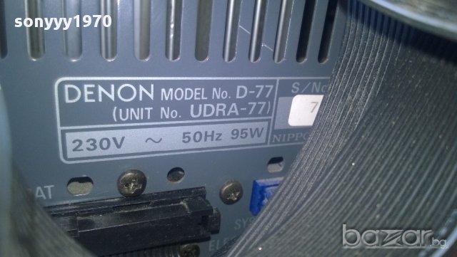 denon-tuner+deck+amplifier-rds+тонколони-внос швеицария, снимка 11 - Ресийвъри, усилватели, смесителни пултове - 11268639