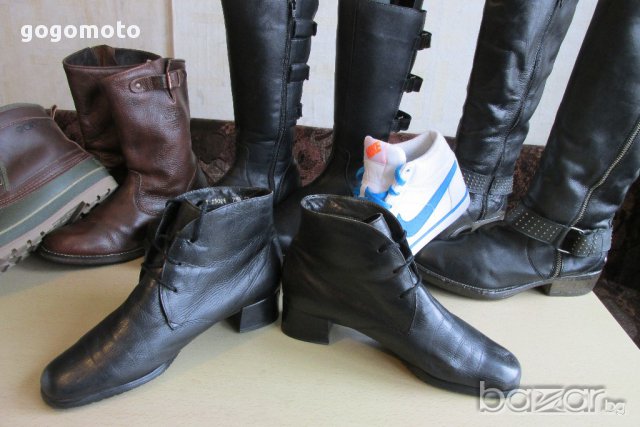 Sioux® original Latex, Luftpolster, N- 40, 100% естествена кожа,GOGOMOTO.BAZAR.BG®, снимка 7 - Дамски боти - 17060997