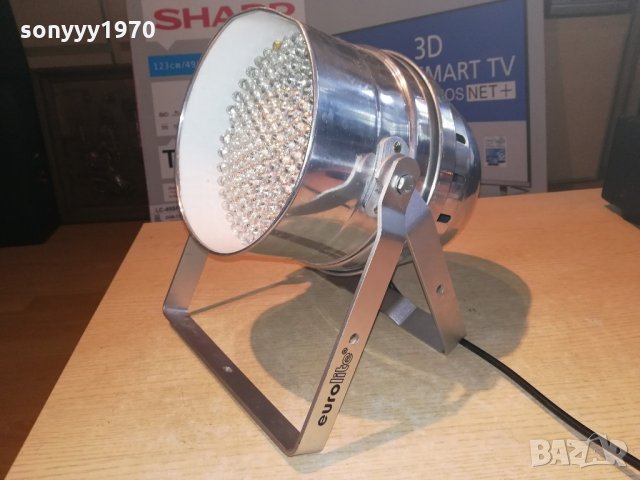 PROFI LED-eurolite-led прожектор-30х20см-внос швеицария, снимка 2 - Ресийвъри, усилватели, смесителни пултове - 21509986