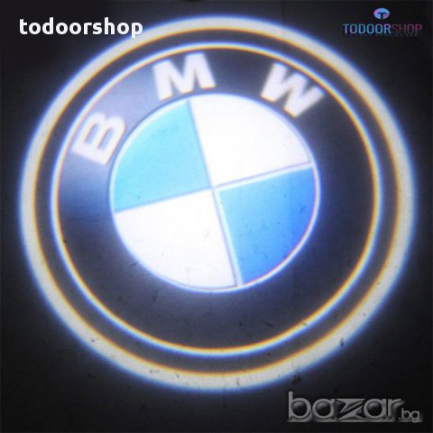 LED лого проектор за BMW , Mercedes , Audi , Opel , Volkswagen, снимка 1 - Аксесоари и консумативи - 9903548