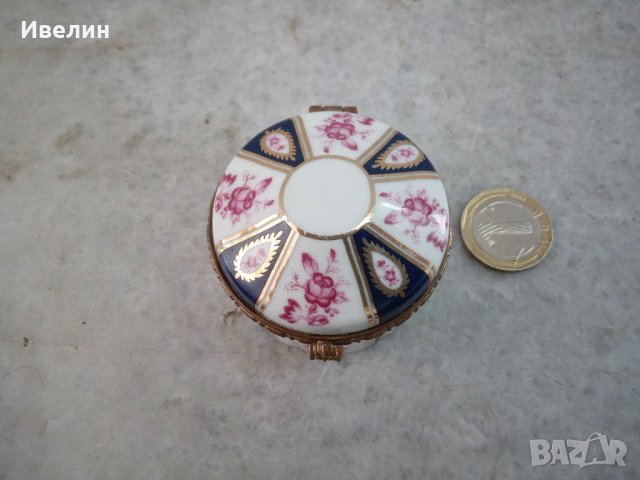 стара кутийка от костен порцелан, снимка 2 - Антикварни и старинни предмети - 21771149