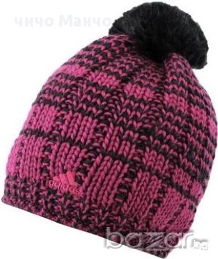 НОВА! ADIDAS вълнена шапка с помпон, снимка 5 - Шапки - 11653037