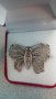Сребърна брошка пеперуда-5,0гр/925, снимка 4