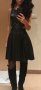 дамска официаална кожена секси парти рокля БАЛНА празнична, снимка 1 - Рокли - 21243915