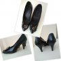 Дамски обувки от естествена кожа, номер 37 в перфектно състояние, снимка 1 - Дамски обувки на ток - 25478017