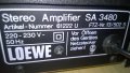 loewe sa 3480 stereo amplifier+loewe st 3280 synthesizer tuner-внос швеицария, снимка 12