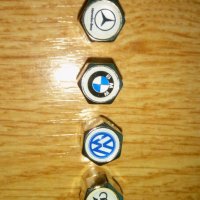 Капачки за вентили на Mercedes,BMW, Audi,Volkswagen,Opel и други марки, снимка 4 - Аксесоари и консумативи - 19268448