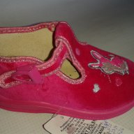 Плюшени пантофки, ортопедични, закопчават се с катарама, снимка 1 - Бебешки обувки - 13101169