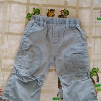  Бебешки дънки Disney и джинсов гащеризон за момче