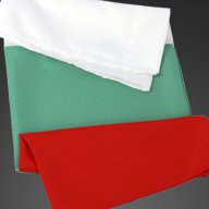 Българско национално знаме полиестерна коприна произведено в България всички размери 
